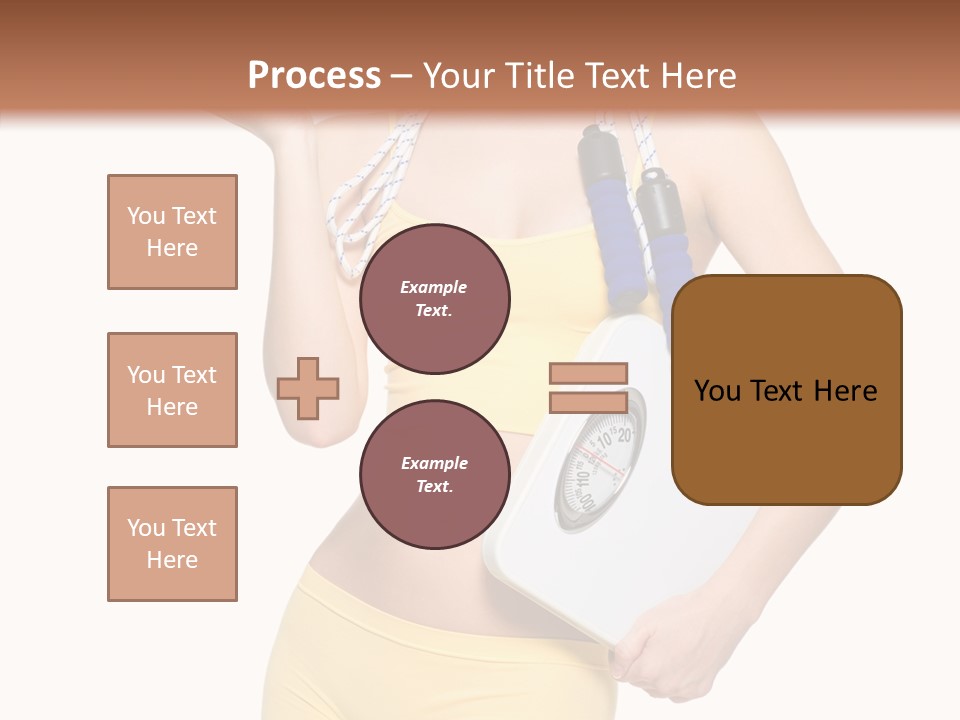 Tape Sport Isolated PowerPoint Template
