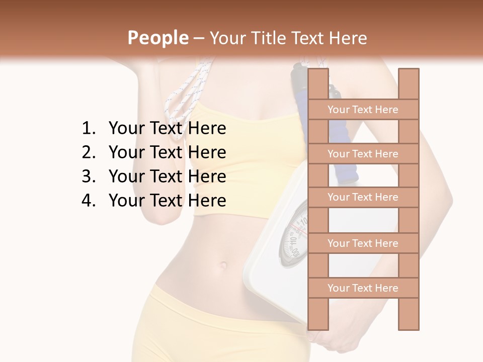 Tape Sport Isolated PowerPoint Template