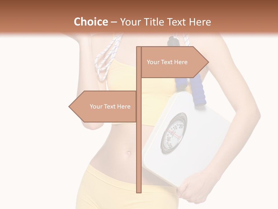 Tape Sport Isolated PowerPoint Template