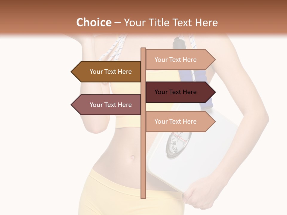 Tape Sport Isolated PowerPoint Template