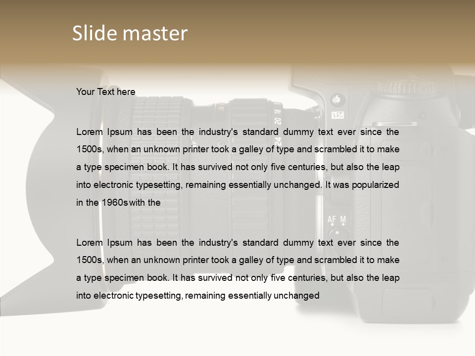 Object Digital Studio PowerPoint Template