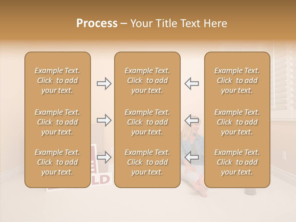 Celebrating Woman Home PowerPoint Template