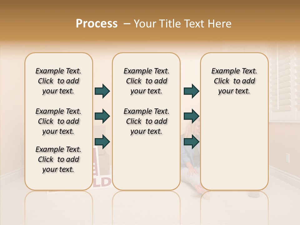 Celebrating Woman Home PowerPoint Template