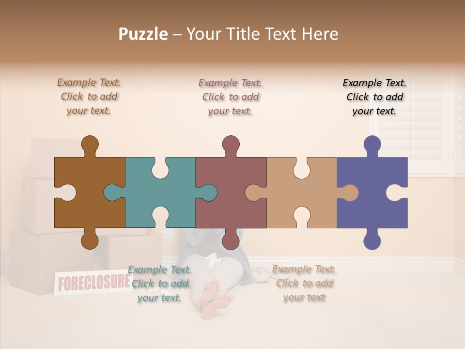 New Bank Tears PowerPoint Template