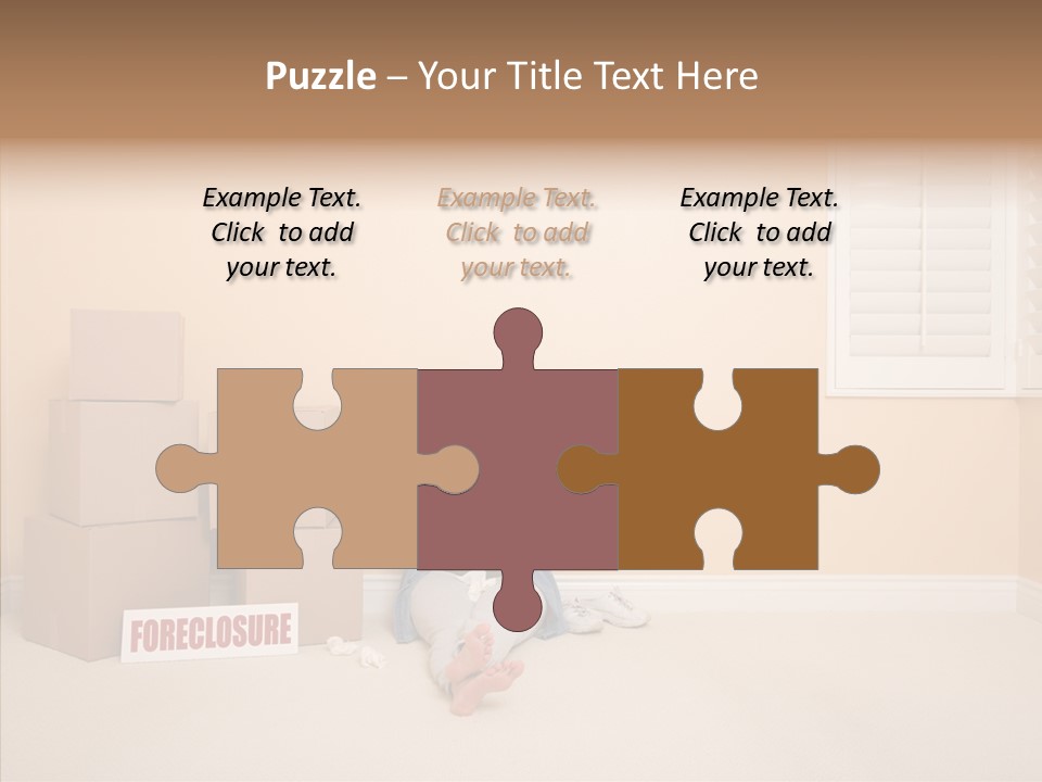 New Bank Tears PowerPoint Template