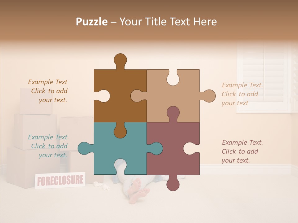 New Bank Tears PowerPoint Template