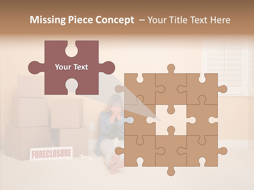 New Bank Tears PowerPoint Template