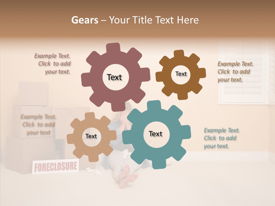 New Bank Tears PowerPoint Template