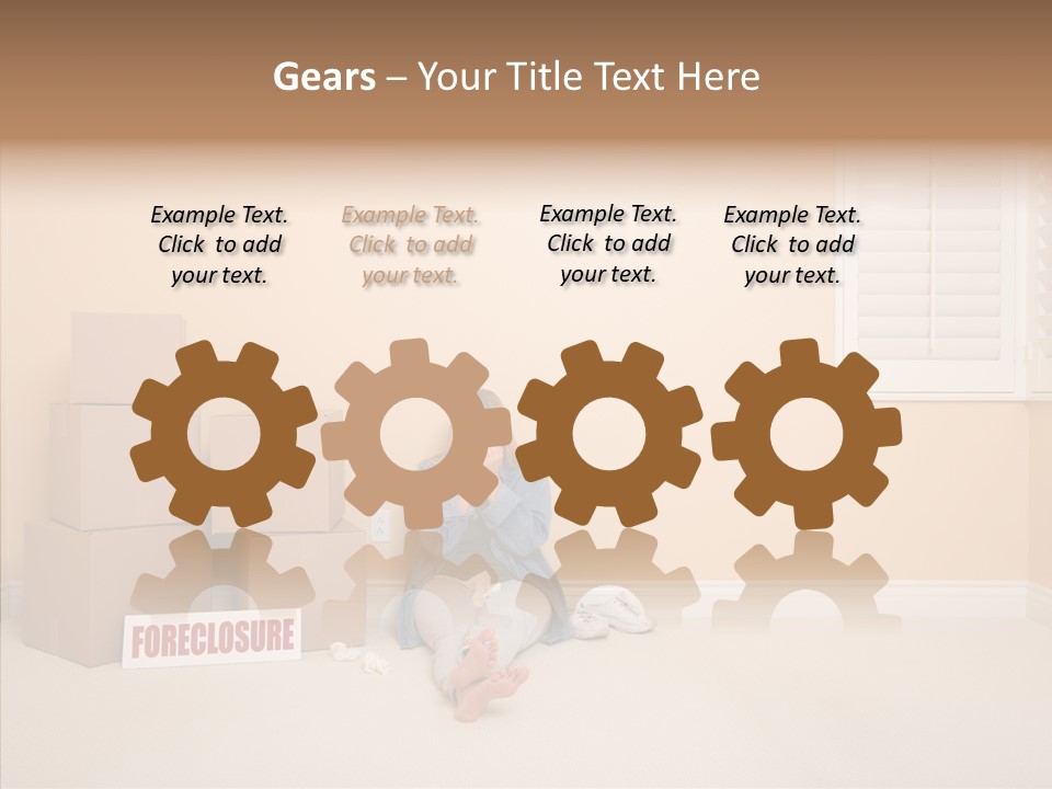 New Bank Tears PowerPoint Template