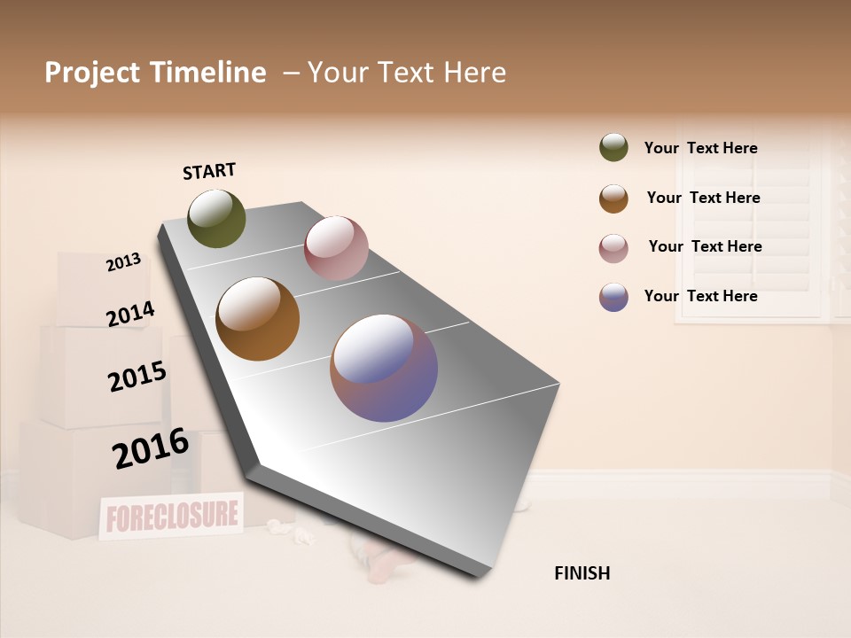 New Bank Tears PowerPoint Template