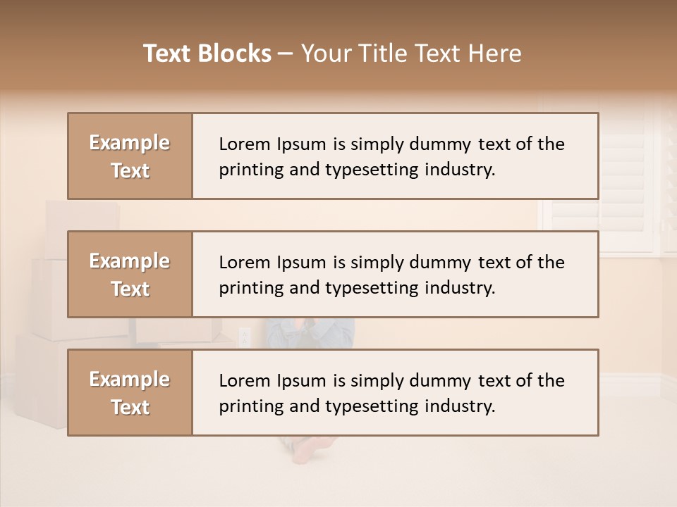 New Bank Tears PowerPoint Template