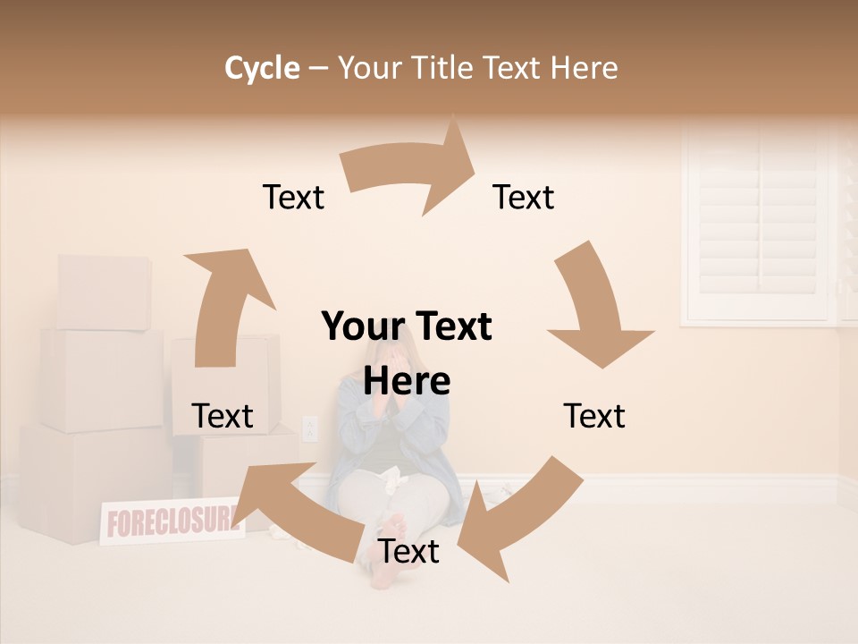 New Bank Tears PowerPoint Template