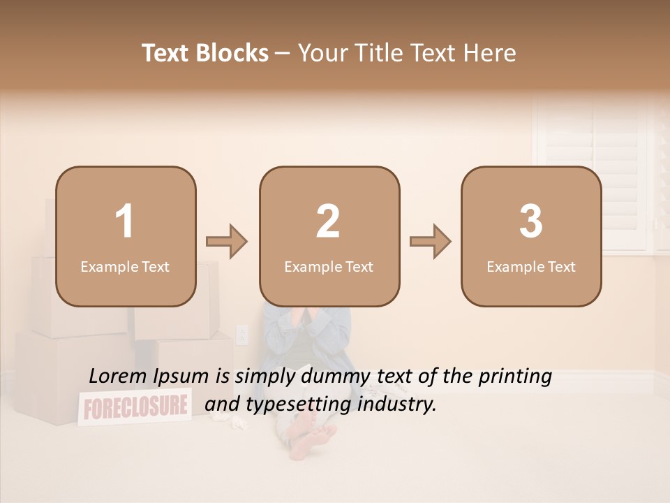 New Bank Tears PowerPoint Template