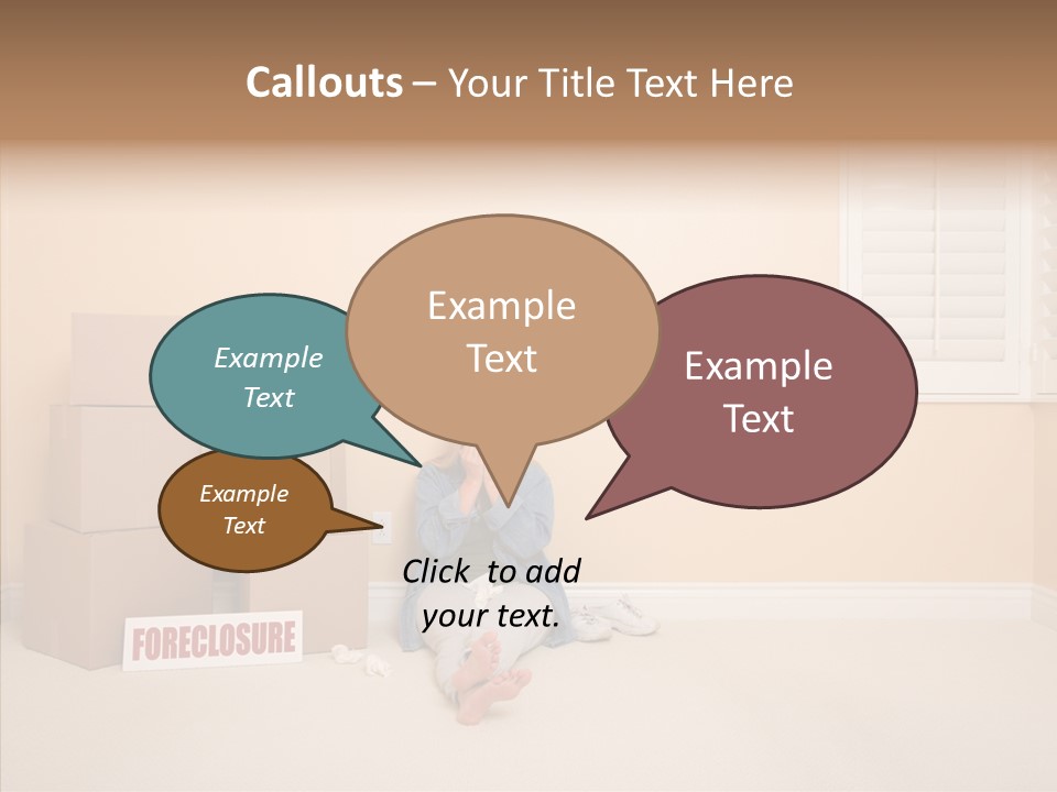 New Bank Tears PowerPoint Template