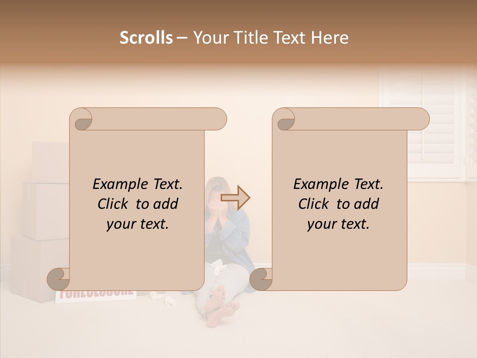 New Bank Tears PowerPoint Template