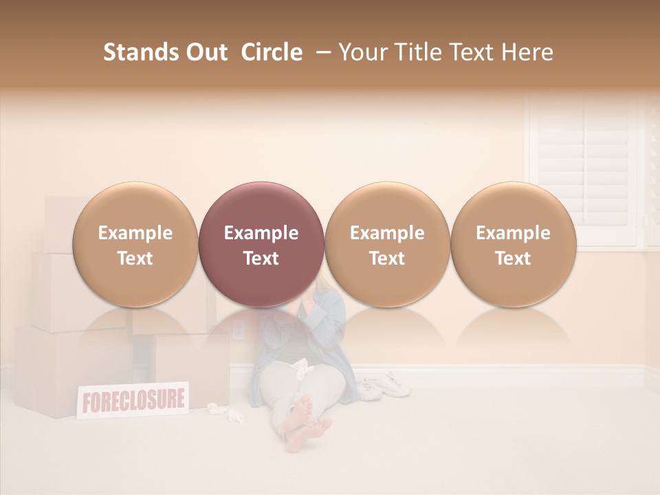 New Bank Tears PowerPoint Template