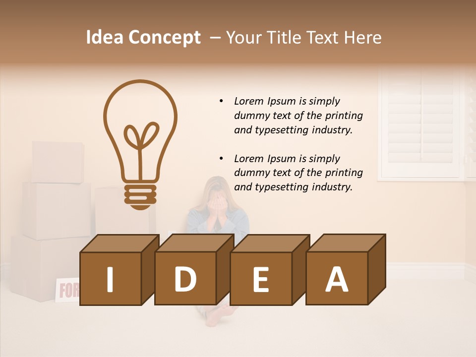 New Bank Tears PowerPoint Template