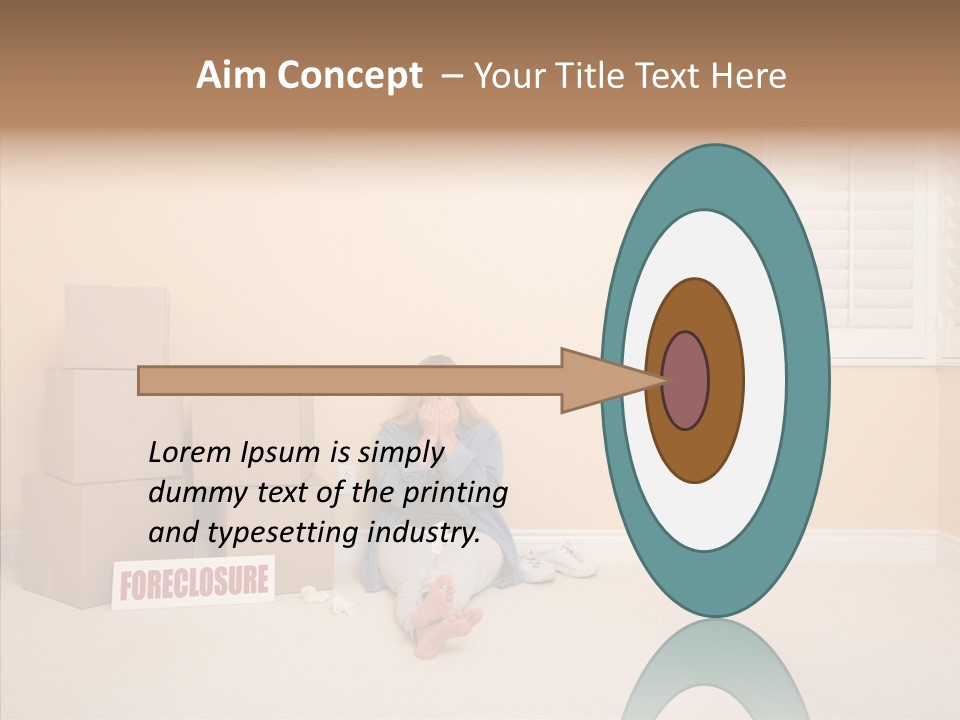 New Bank Tears PowerPoint Template