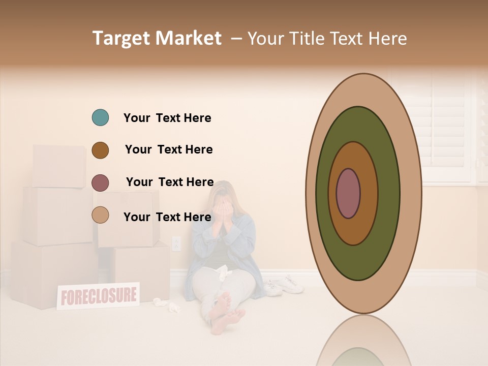 New Bank Tears PowerPoint Template