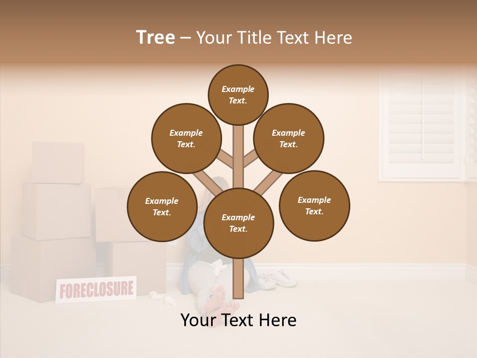 New Bank Tears PowerPoint Template