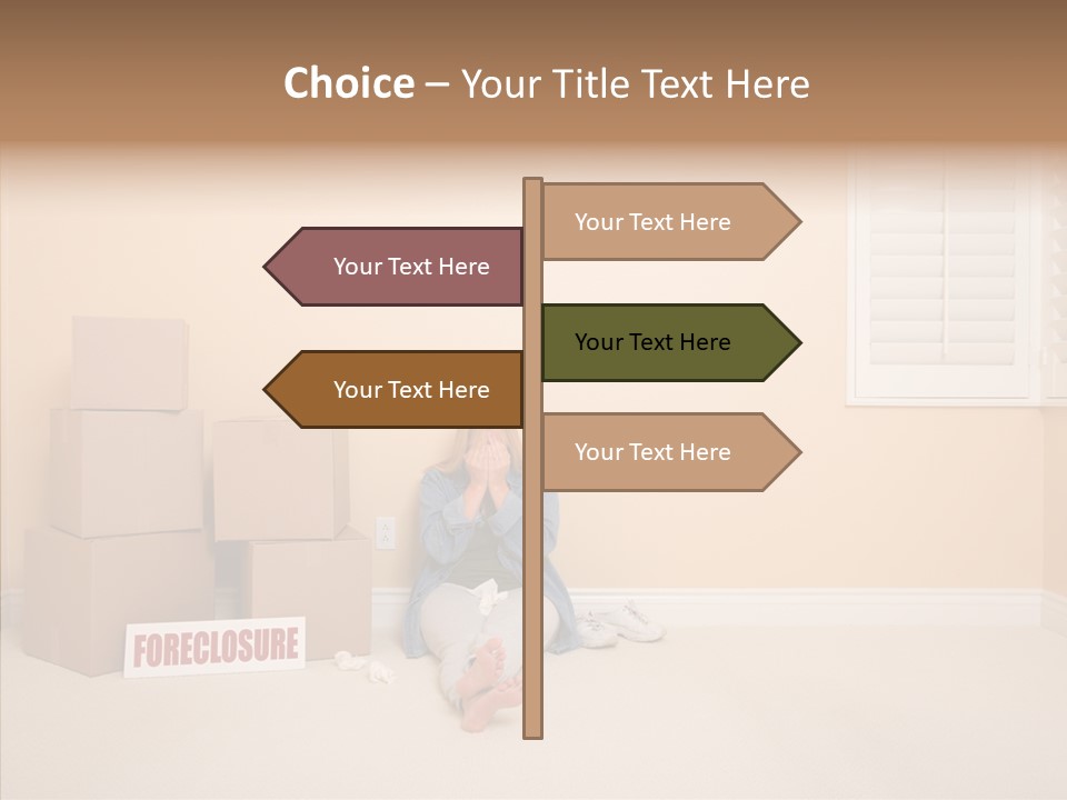New Bank Tears PowerPoint Template