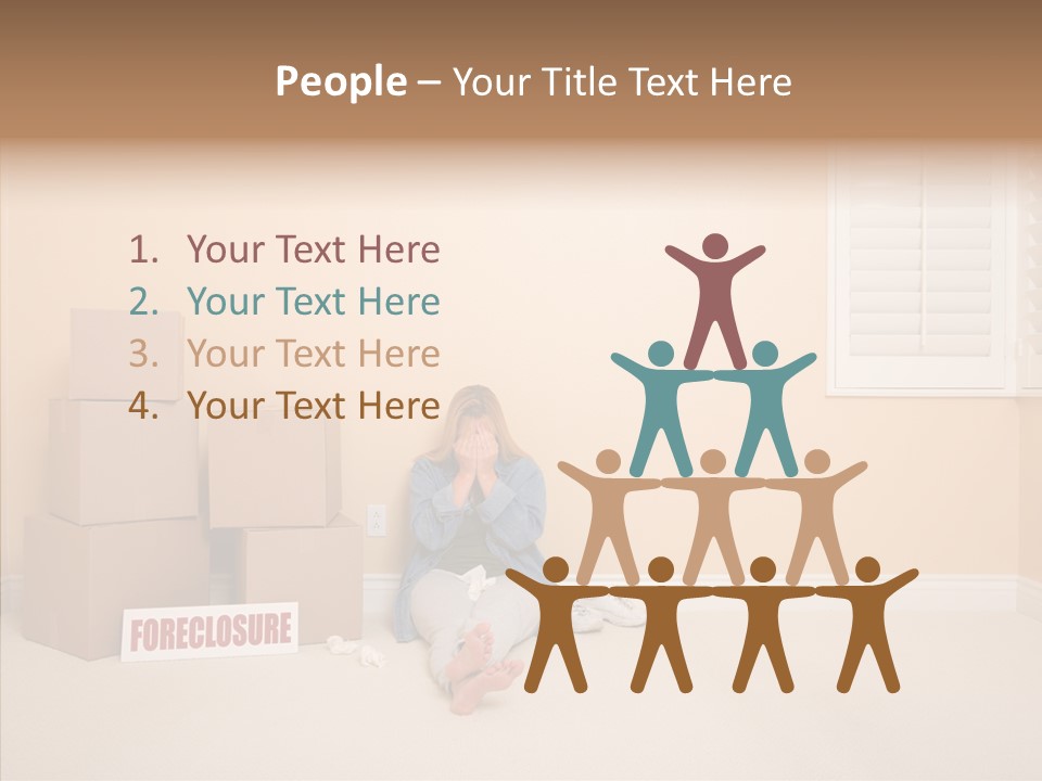 New Bank Tears PowerPoint Template