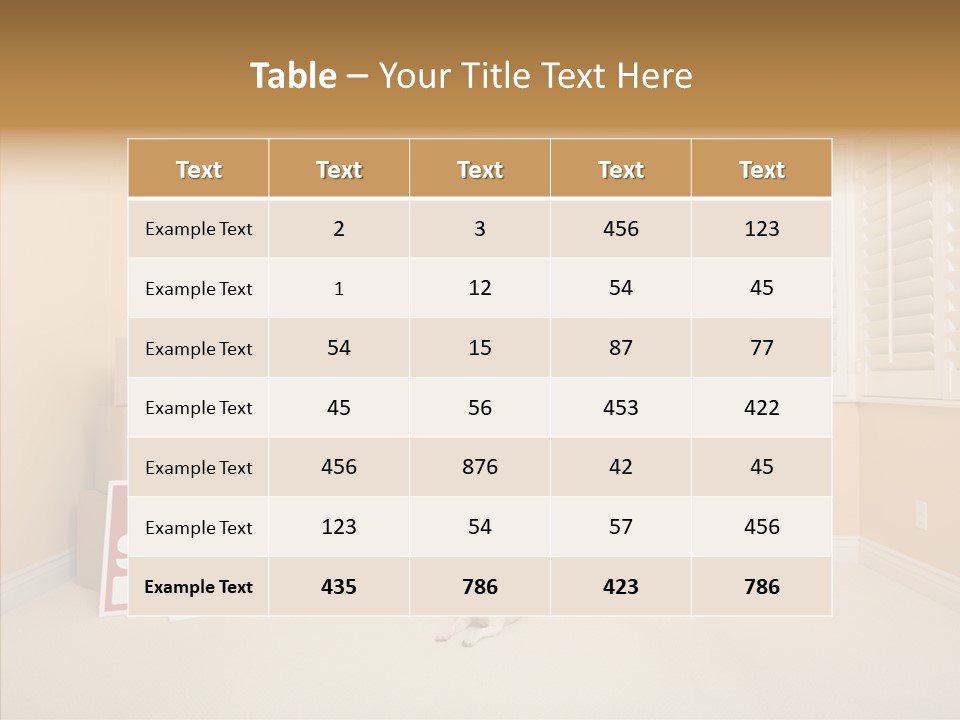 Inside Moving Boxes PowerPoint Template