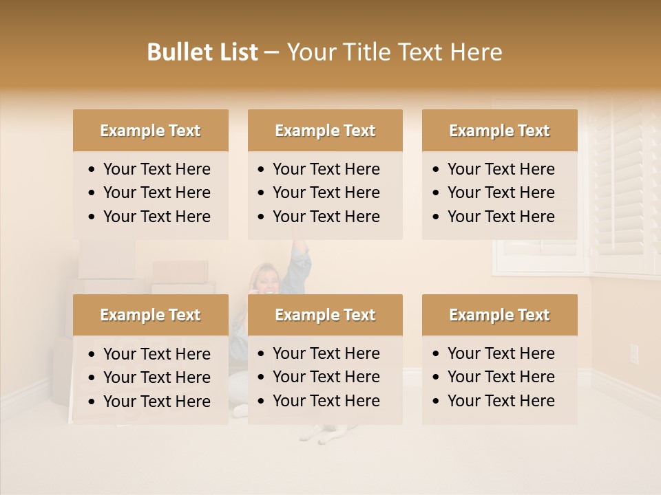 Inside Moving Boxes PowerPoint Template