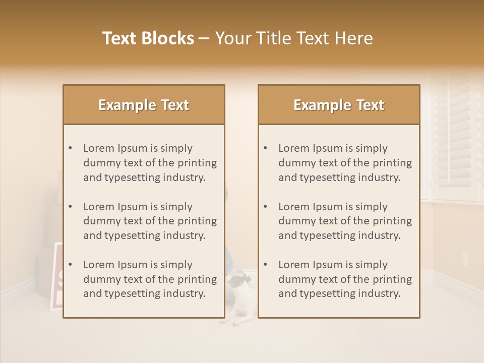 Inside Moving Boxes PowerPoint Template