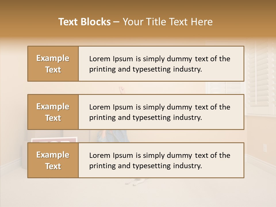 Inside Moving Boxes PowerPoint Template