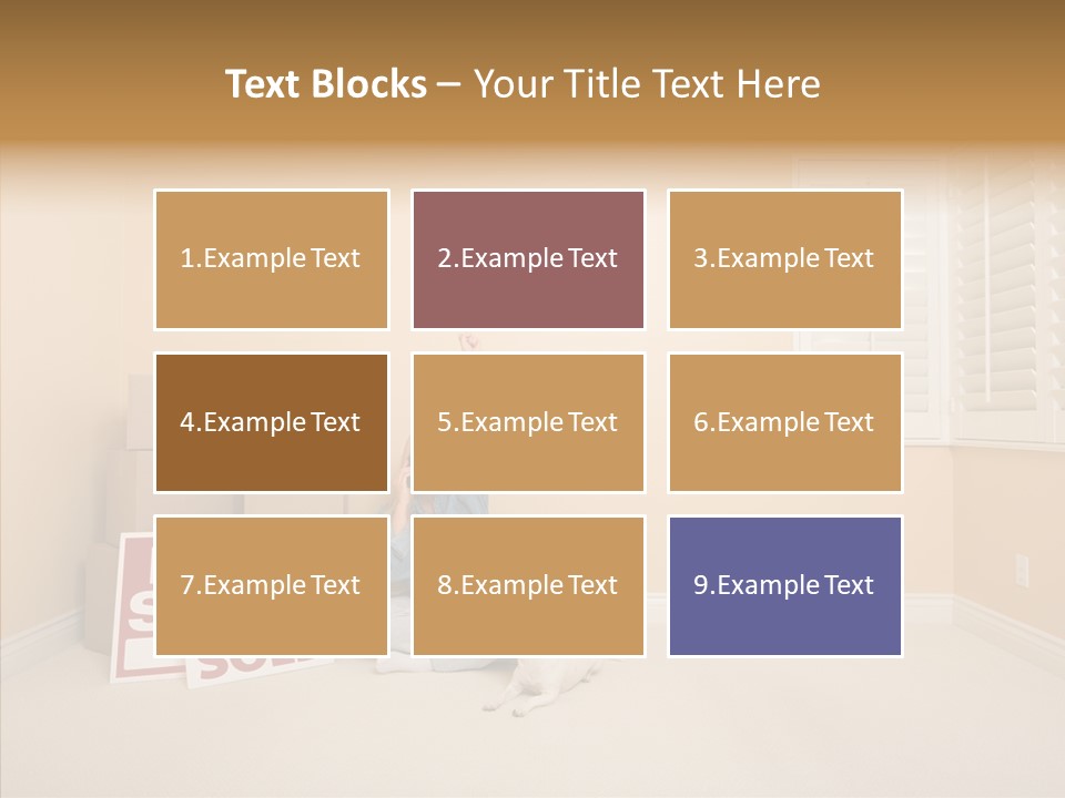 Inside Moving Boxes PowerPoint Template