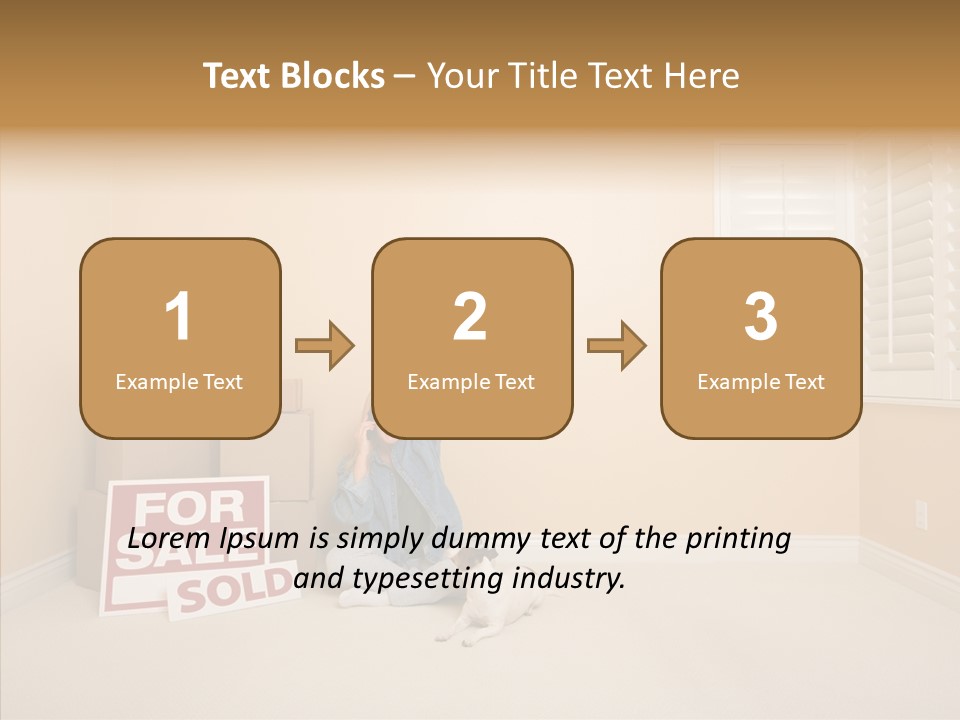 Inside Moving Boxes PowerPoint Template