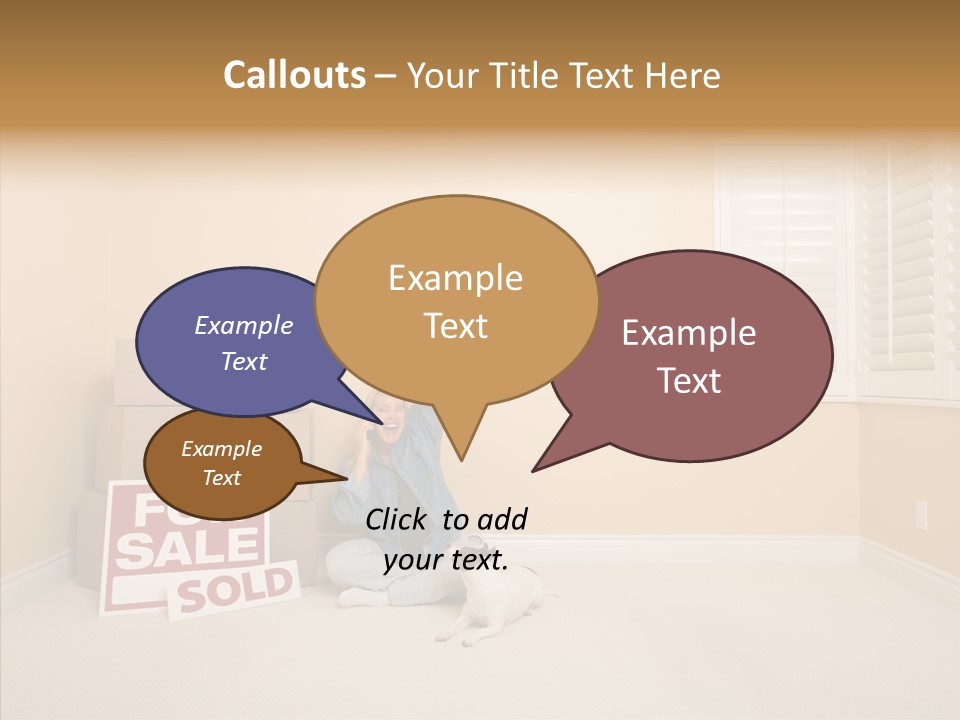 Inside Moving Boxes PowerPoint Template