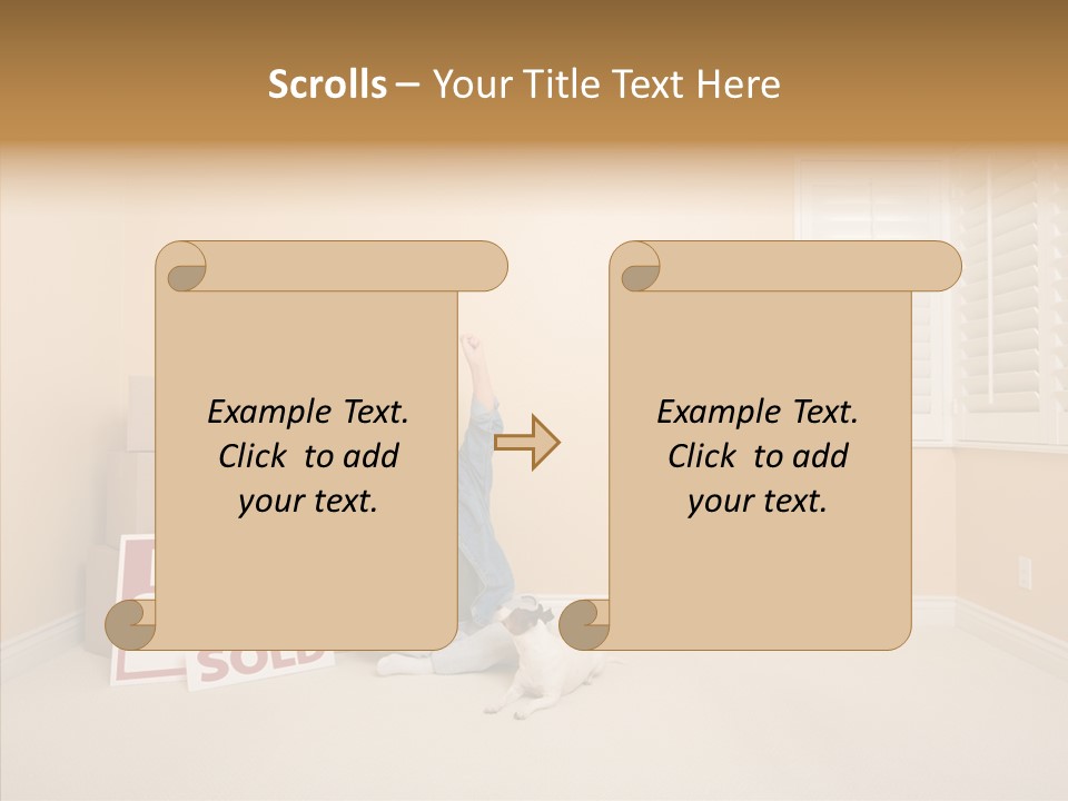 Inside Moving Boxes PowerPoint Template