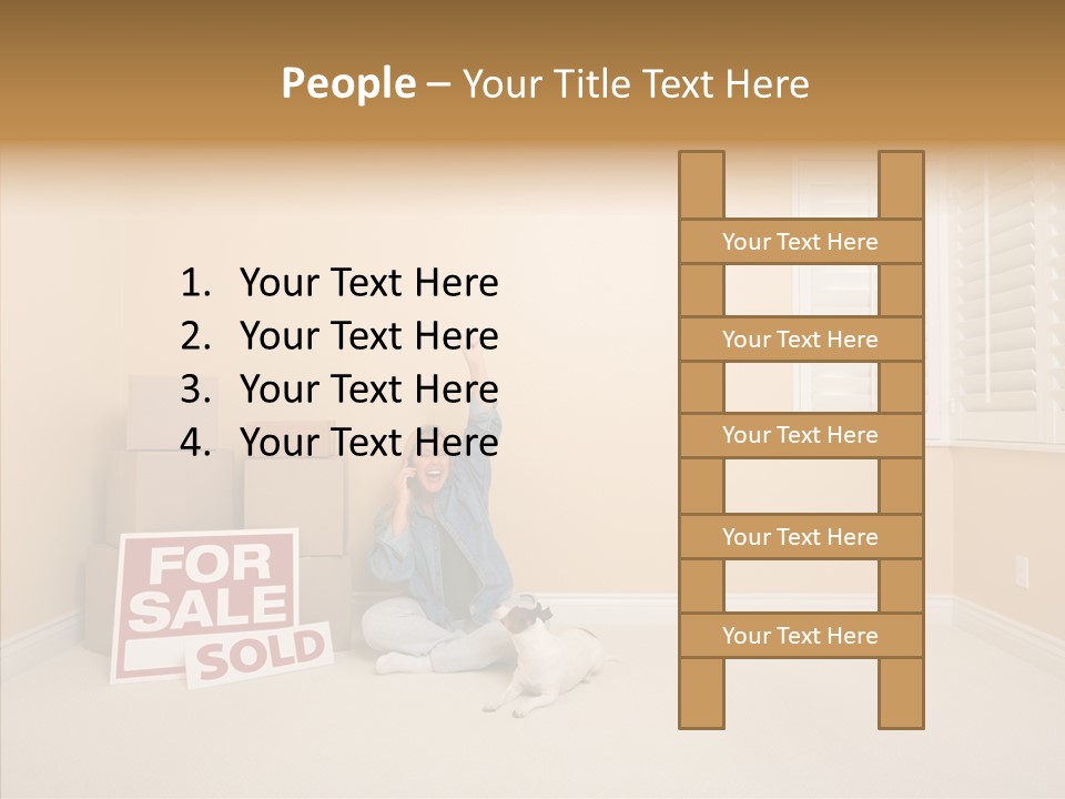 Inside Moving Boxes PowerPoint Template