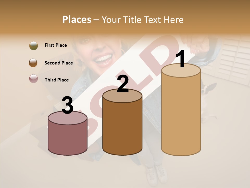 Room Happy Wide PowerPoint Template