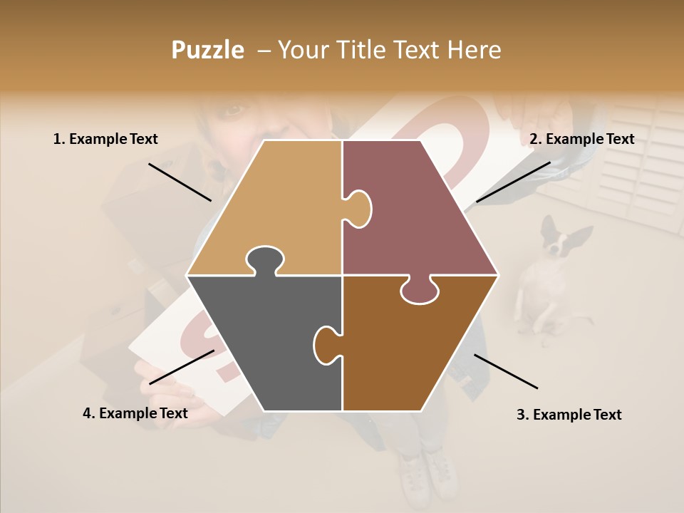 Room Happy Wide PowerPoint Template