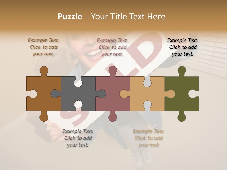 Room Happy Wide PowerPoint Template