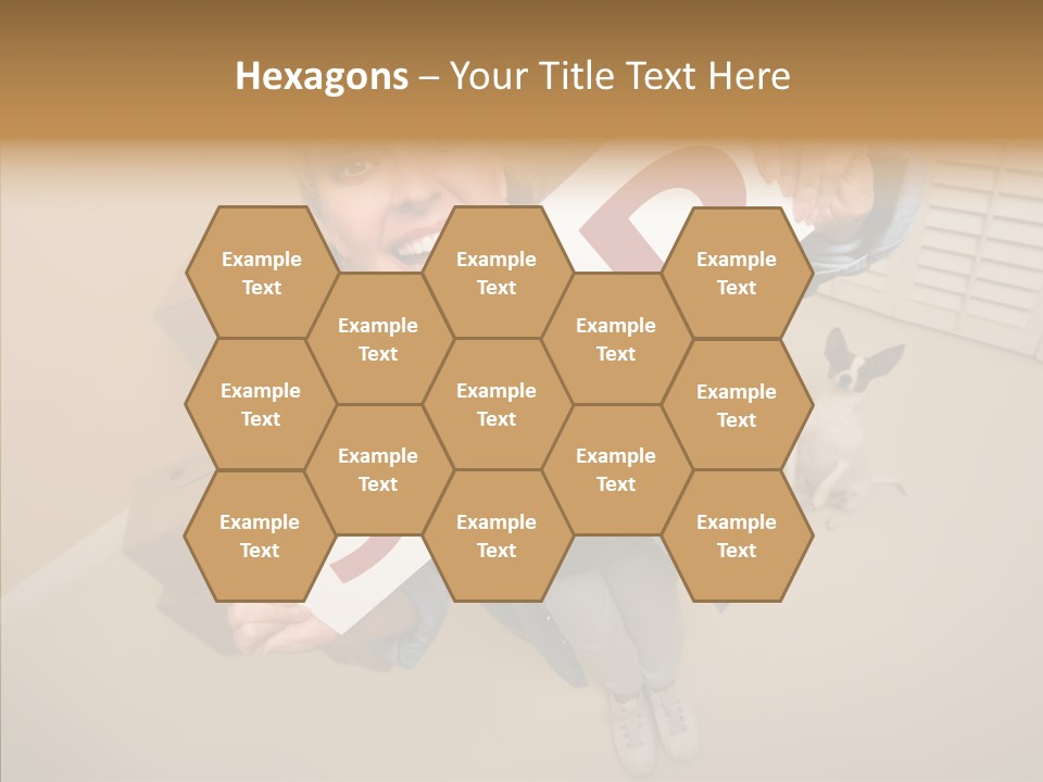 Room Happy Wide PowerPoint Template