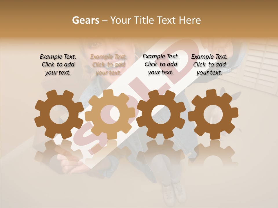 Room Happy Wide PowerPoint Template