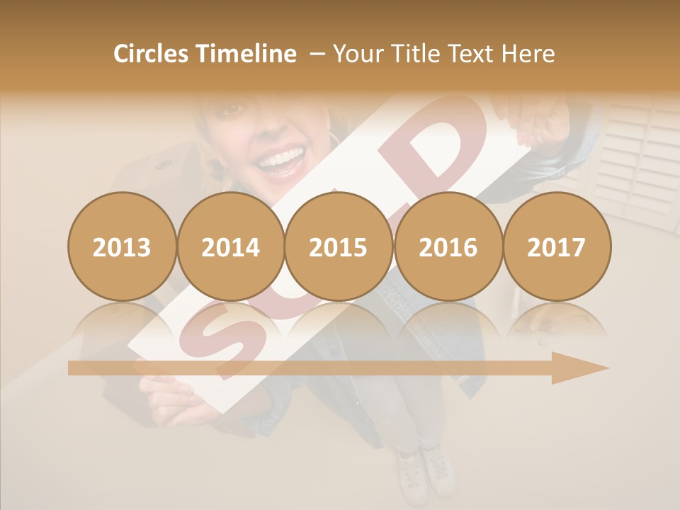 Room Happy Wide PowerPoint Template