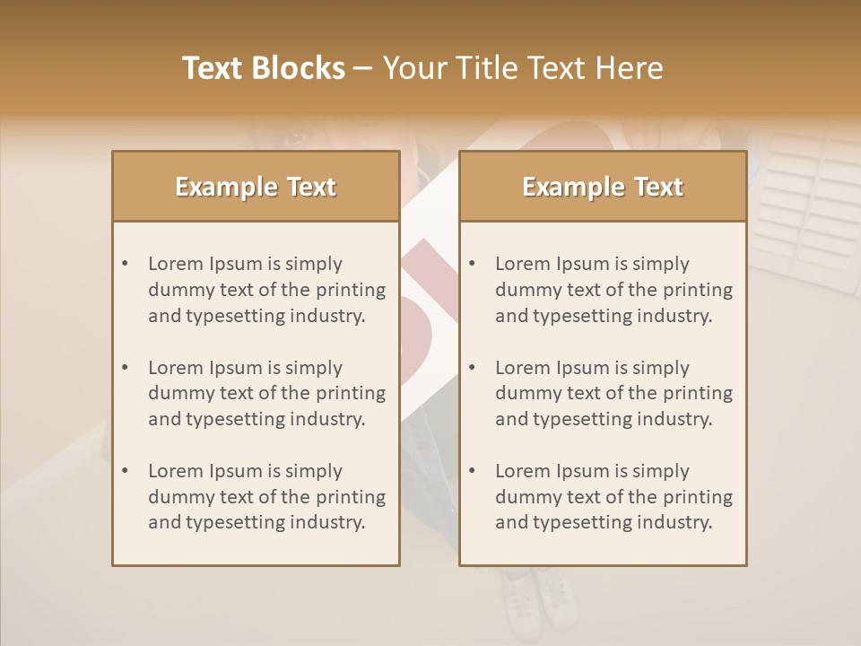 Room Happy Wide PowerPoint Template