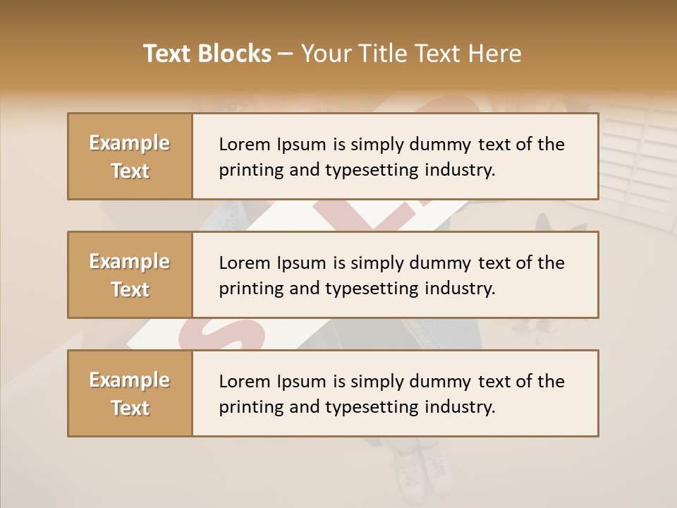 Room Happy Wide PowerPoint Template