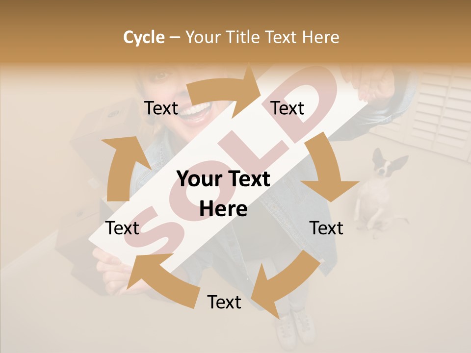 Room Happy Wide PowerPoint Template