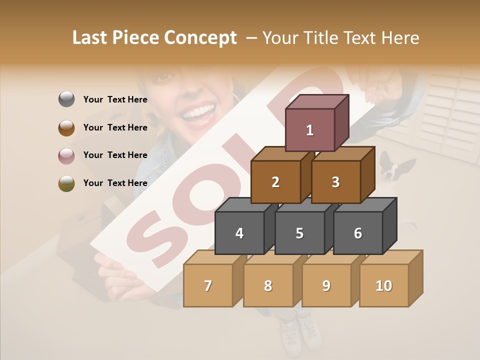 Room Happy Wide PowerPoint Template