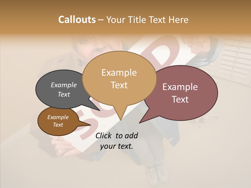 Room Happy Wide PowerPoint Template