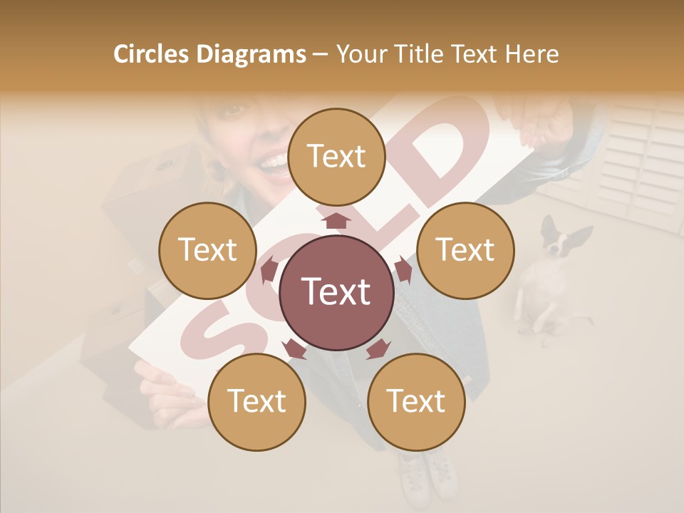 Room Happy Wide PowerPoint Template