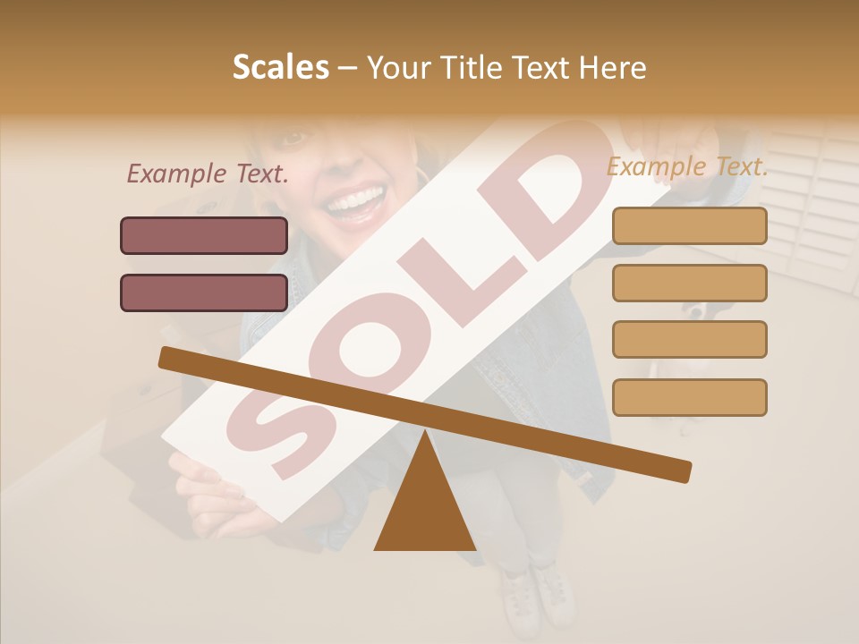 Room Happy Wide PowerPoint Template