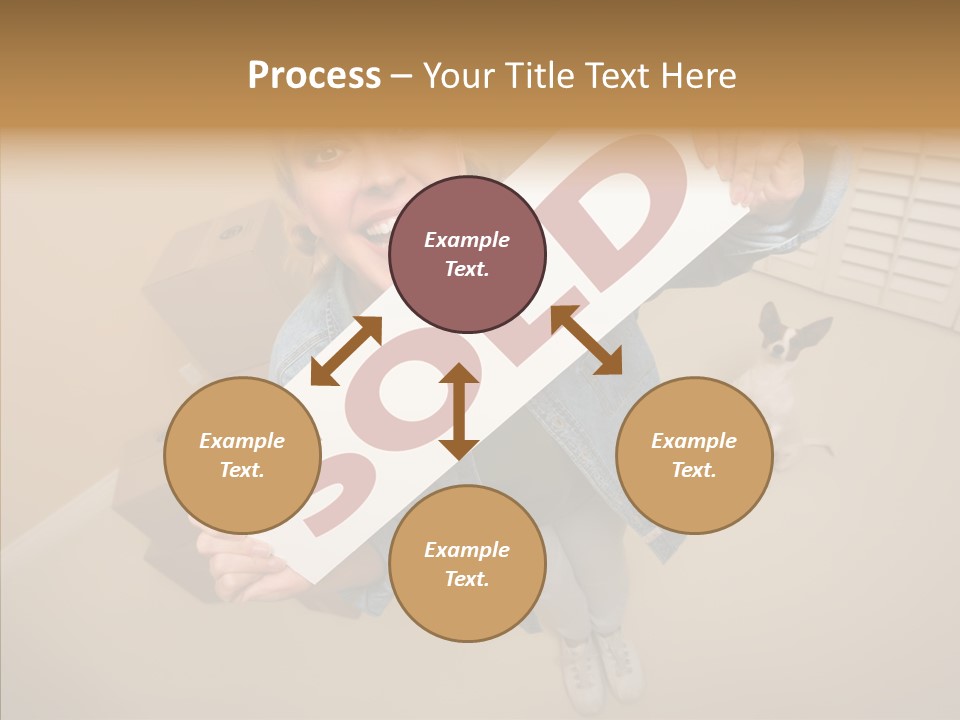 Room Happy Wide PowerPoint Template