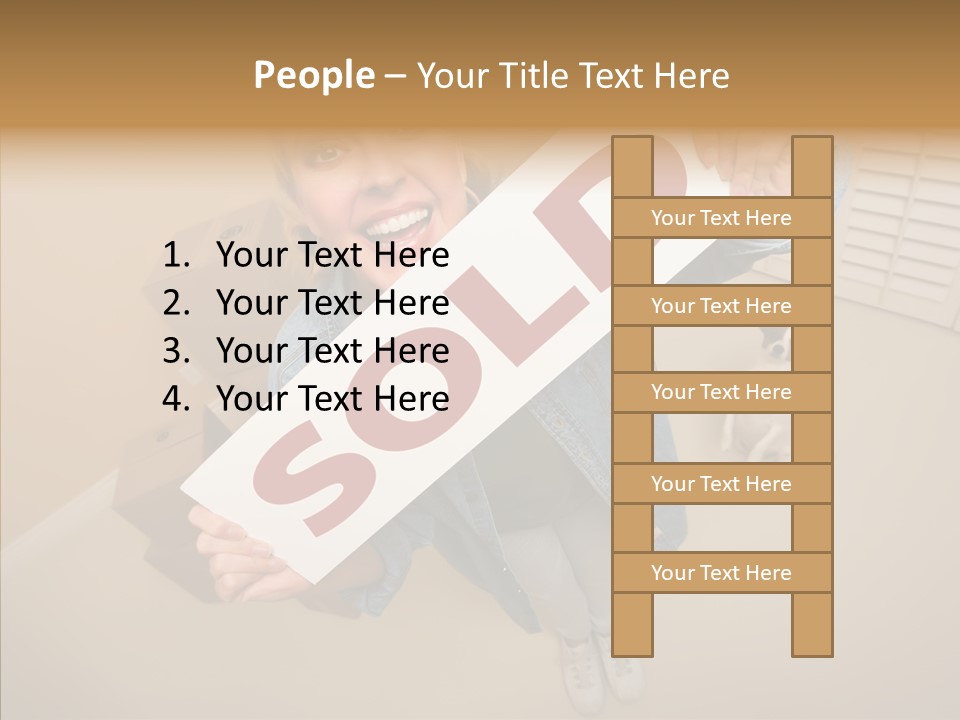 Room Happy Wide PowerPoint Template